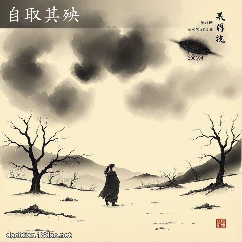 自取其殃 配图