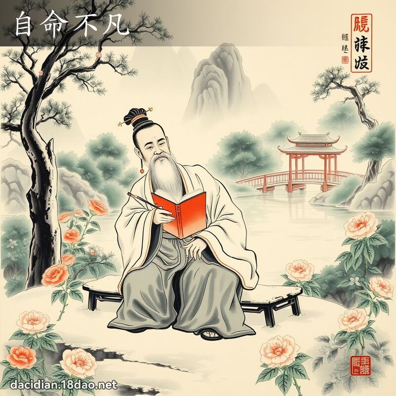 自命不凡 配图