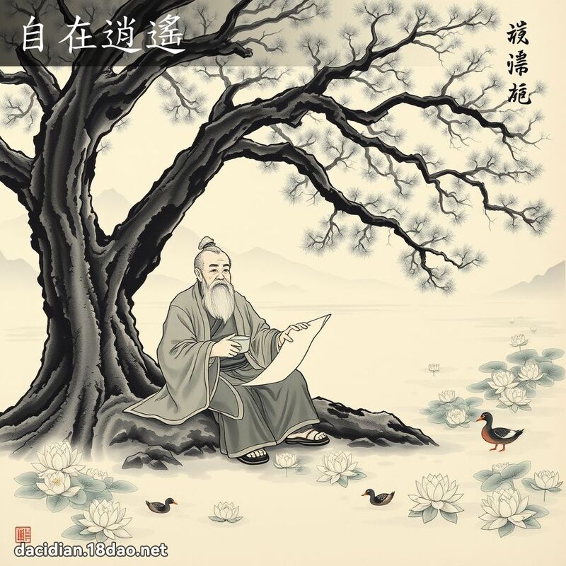 自在逍遥 配图