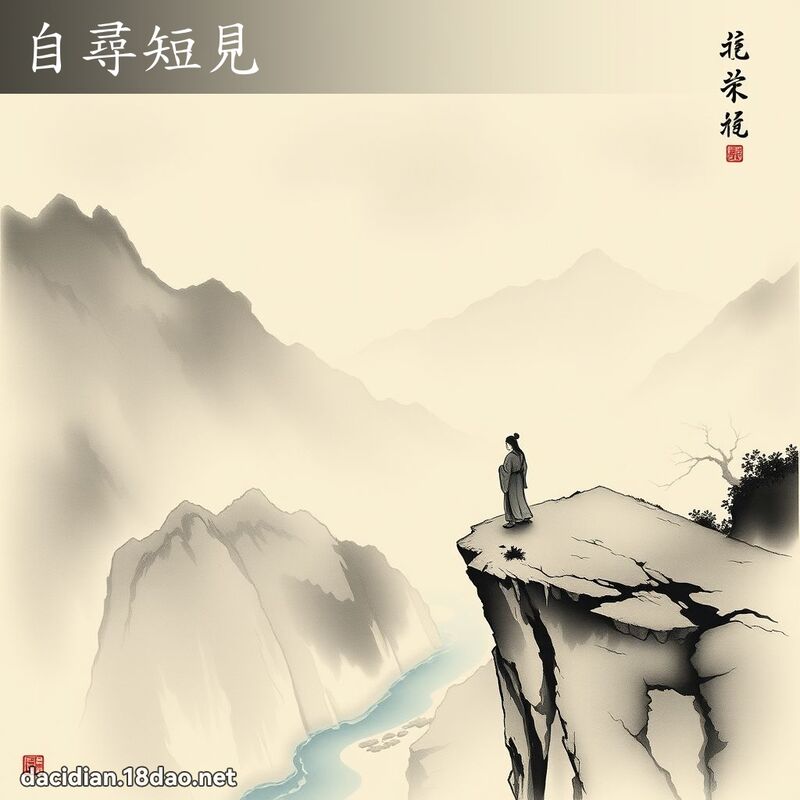 自寻短见 配图