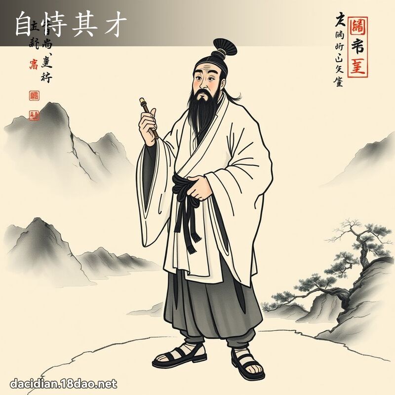 自恃其才 配图