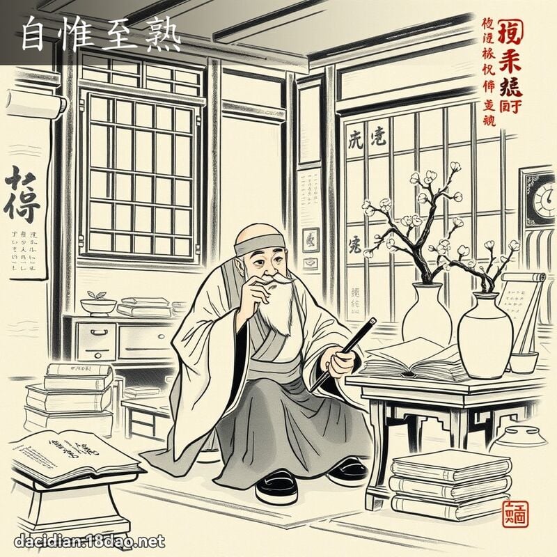 自惟至熟 配图