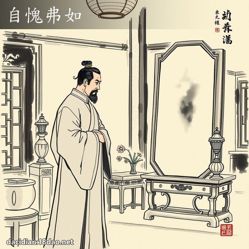 自愧弗如 配图