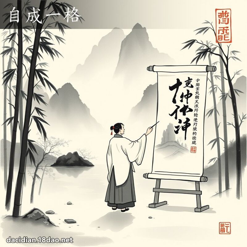自成一格 配图
