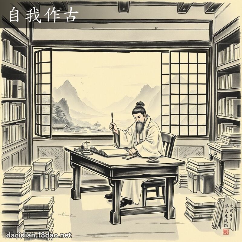 自我作古 配图