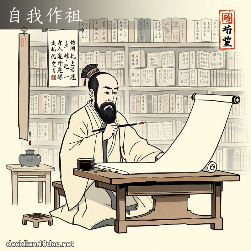 自我作祖 配图