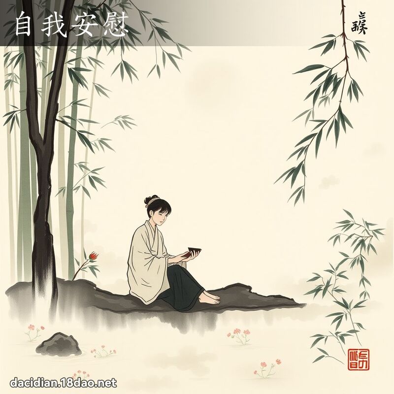 自我安慰 配图