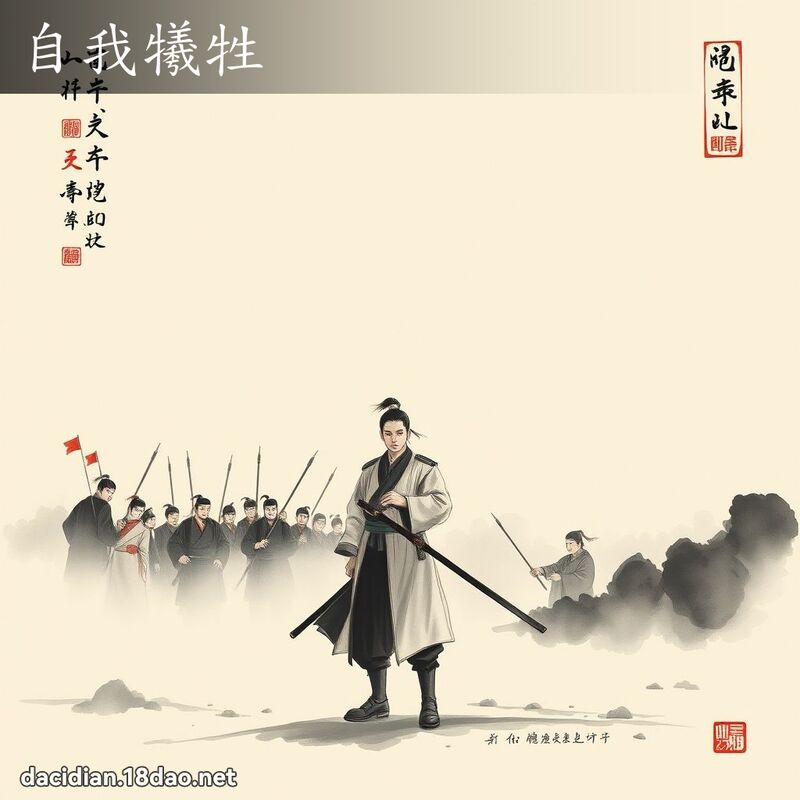 自我牺牲 配图
