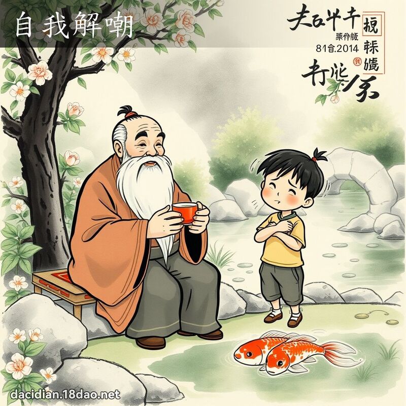 自我解嘲 配图
