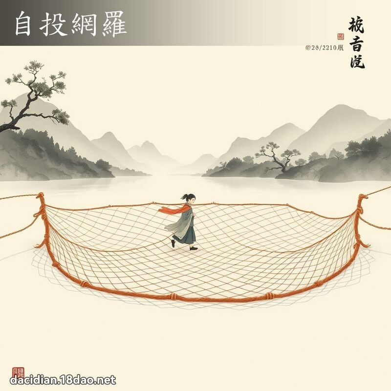 自投网罗 配图