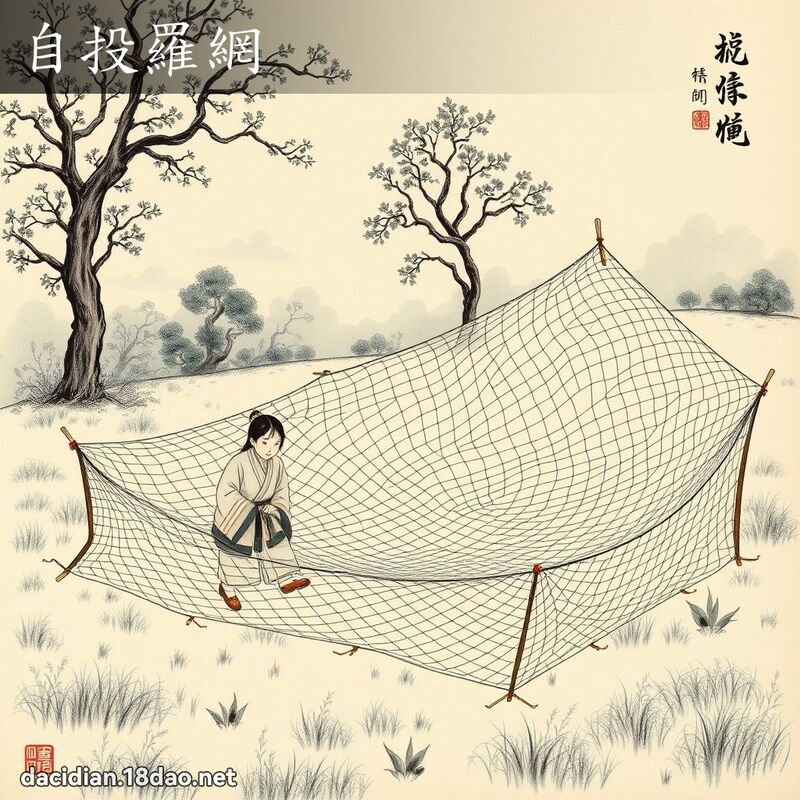 自投罗网 配图