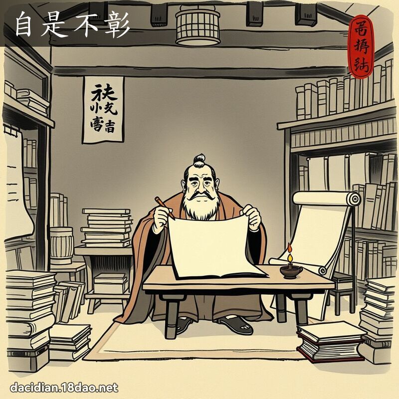 自是不彰 配图