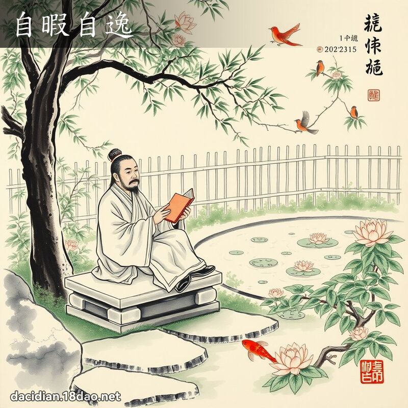 自暇自逸 配图