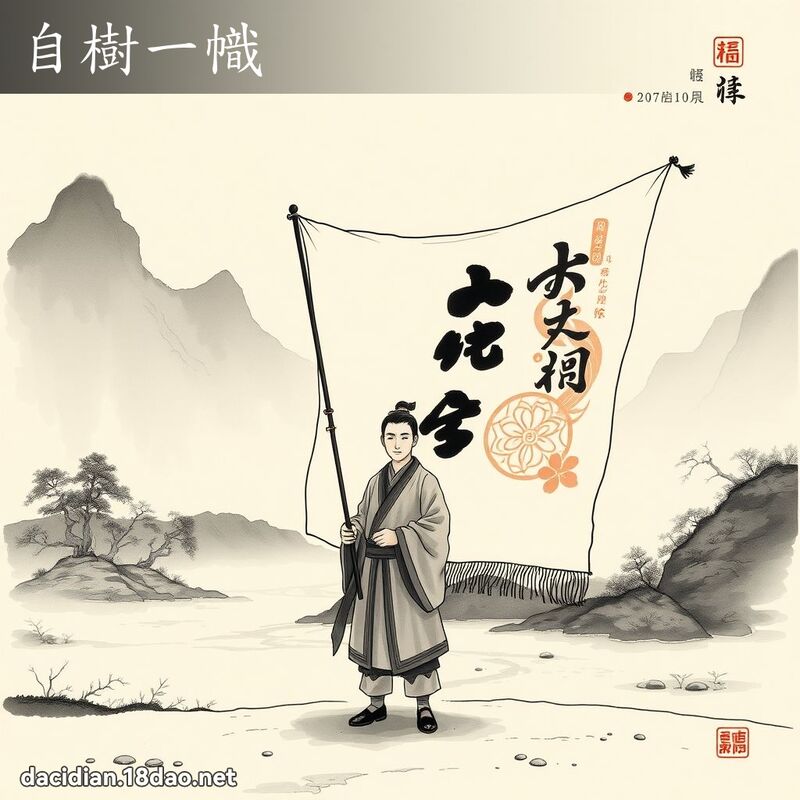自树一帜 配图