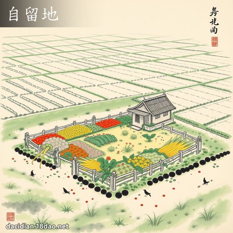 自留地 配图