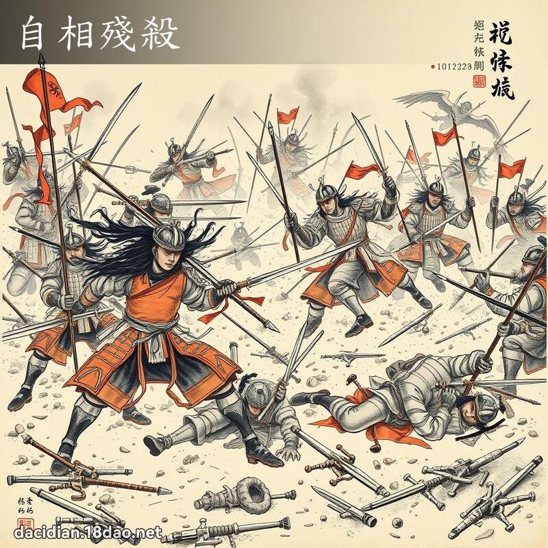 自相残杀 配图