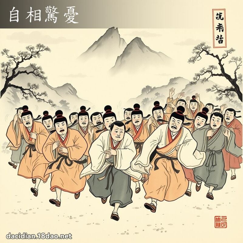 自相惊忧 配图