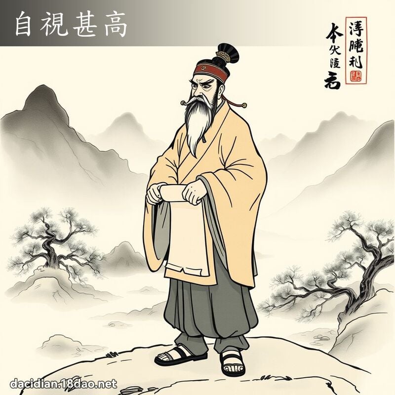 自视甚高 配图