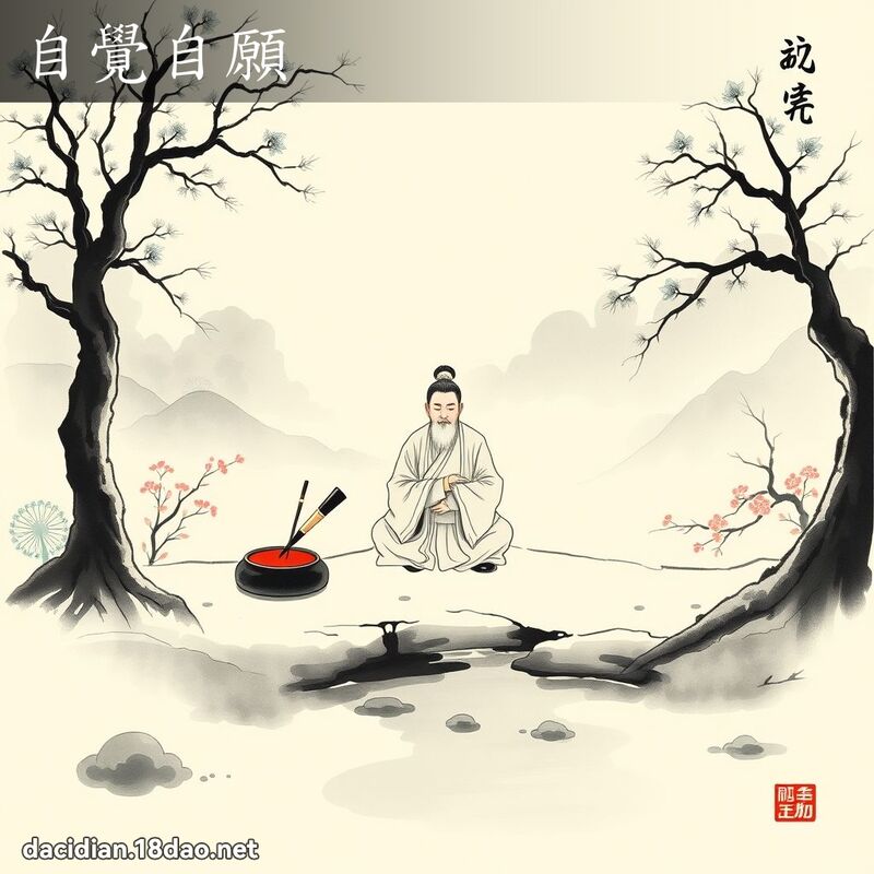 自觉自愿 配图