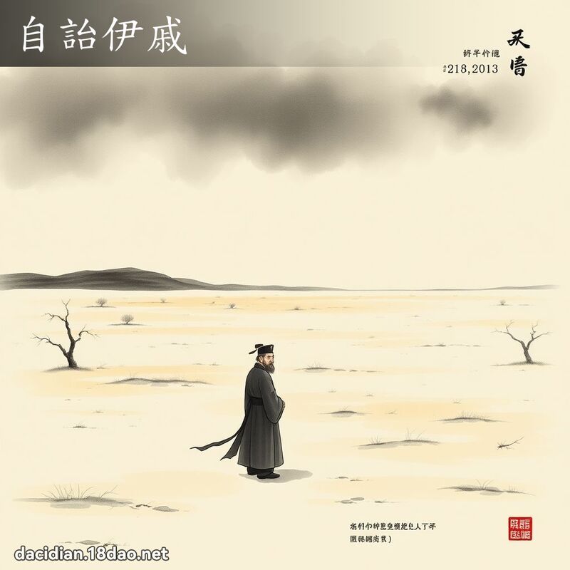 自詒伊戚 配图