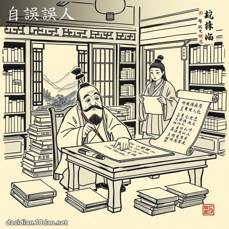 自误误人 配图
