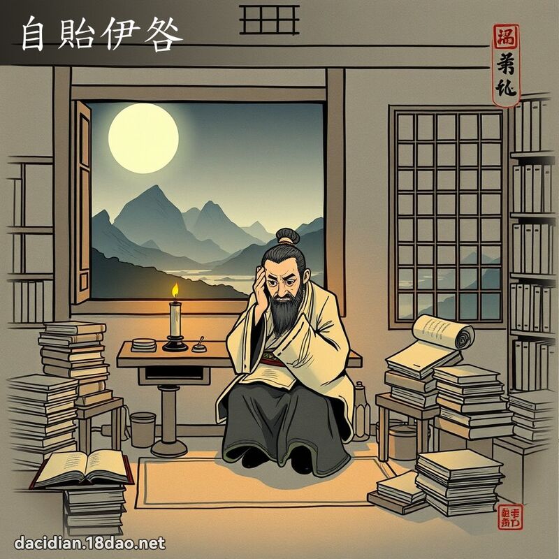 自貽伊咎 配图