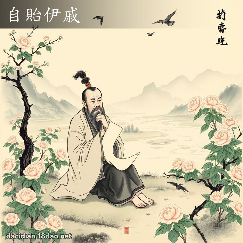 自貽伊戚 配图