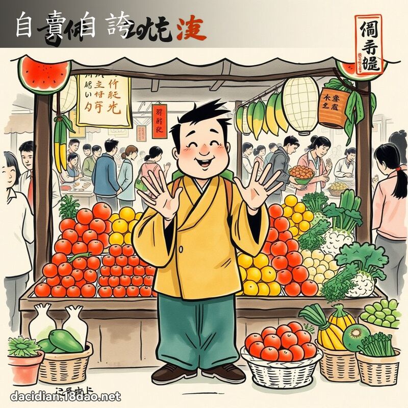 自卖自夸 配图
