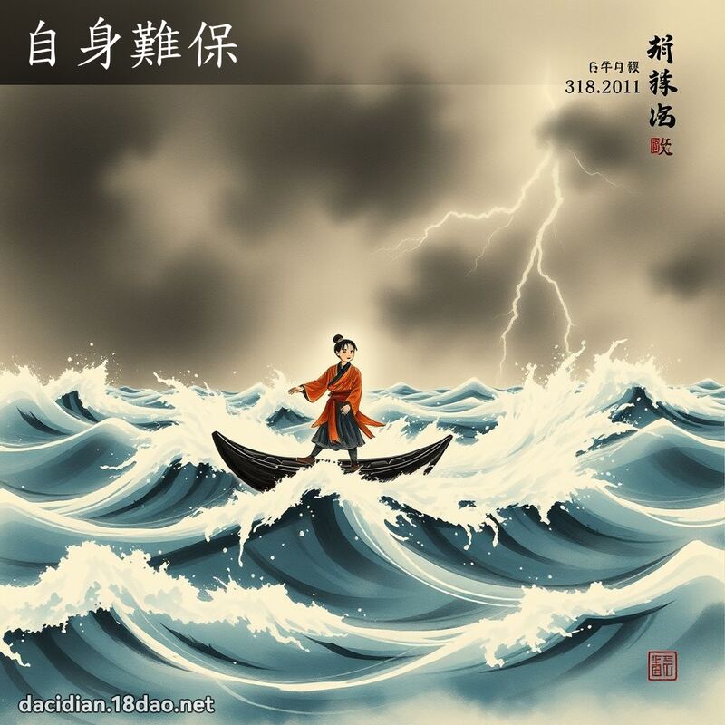 自身难保 配图