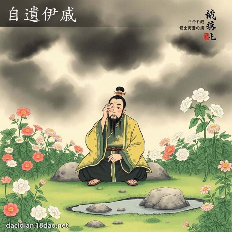 自遗伊戚 配图