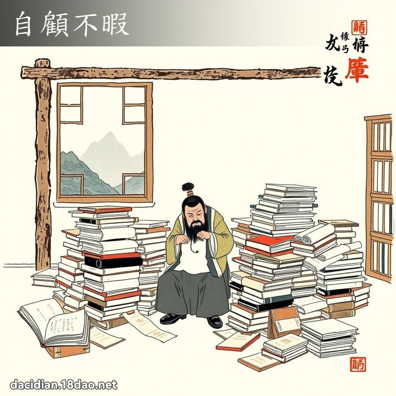 自顾不暇 配图