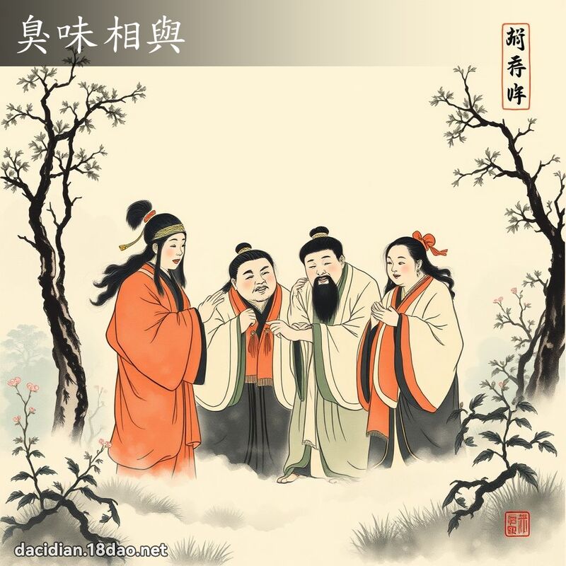 臭味相与 配图