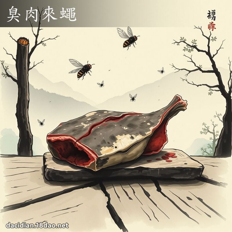 臭肉来蝇 配图
