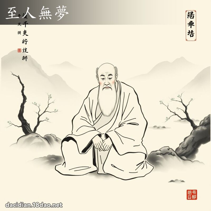 至人无梦 配图