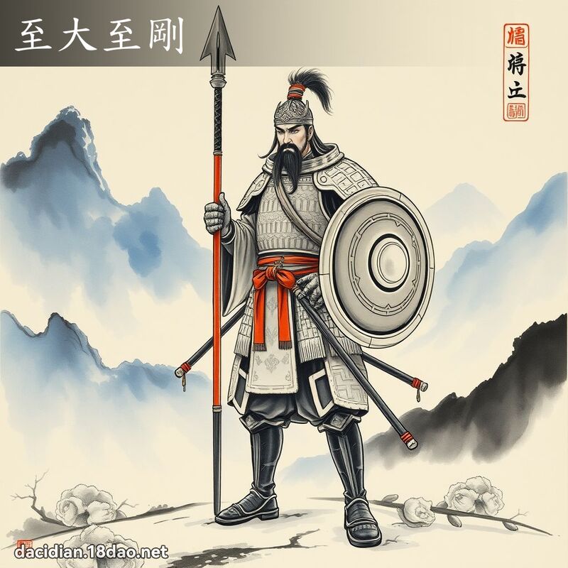 至大至刚 配图
