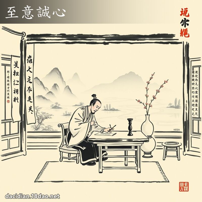 至意诚心 配图