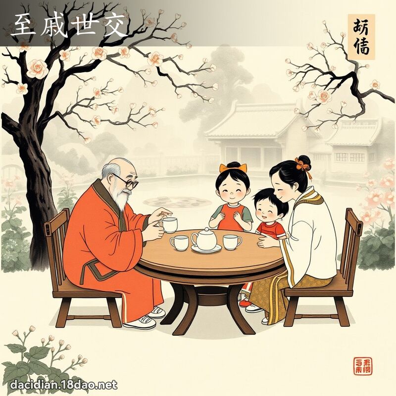 至戚世交 配图