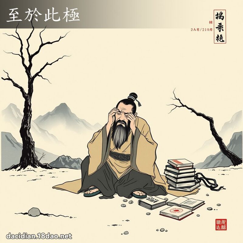 至於此极 配图