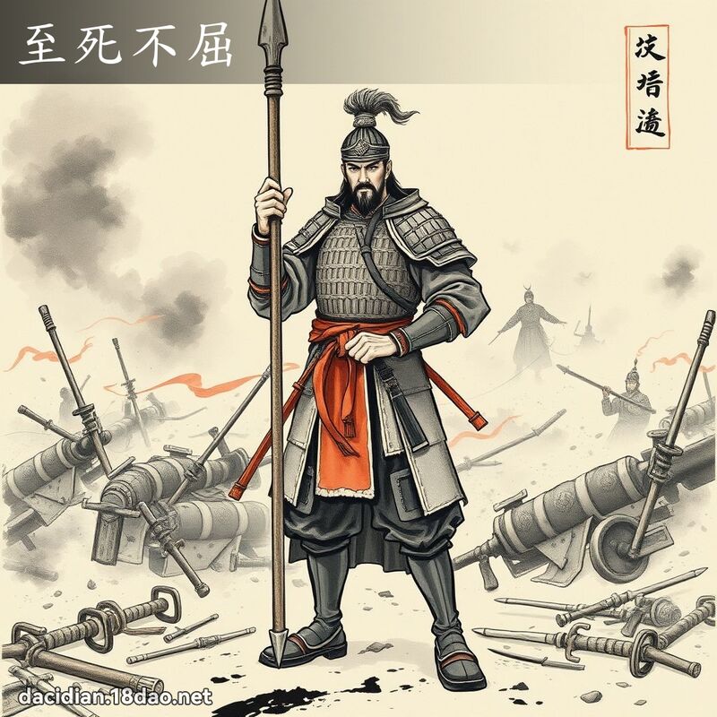 至死不屈 配图