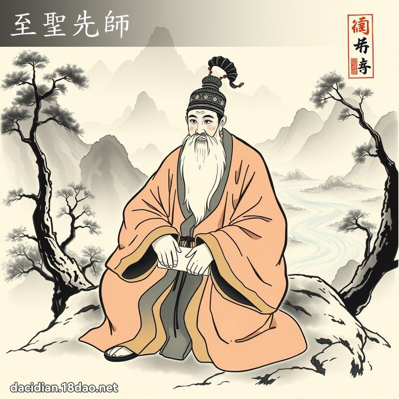 至圣先师 配图