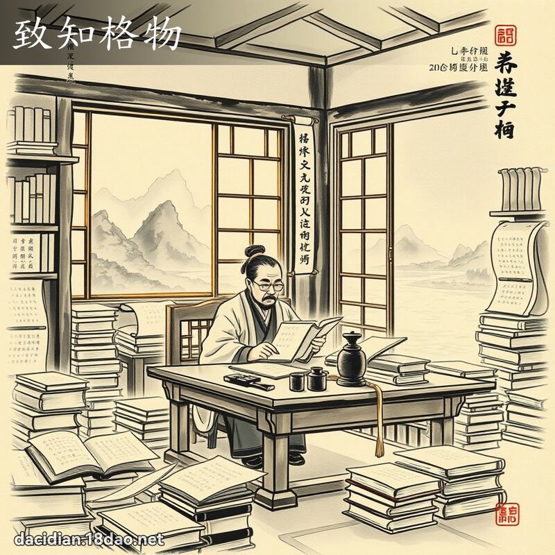 致知格物 配图