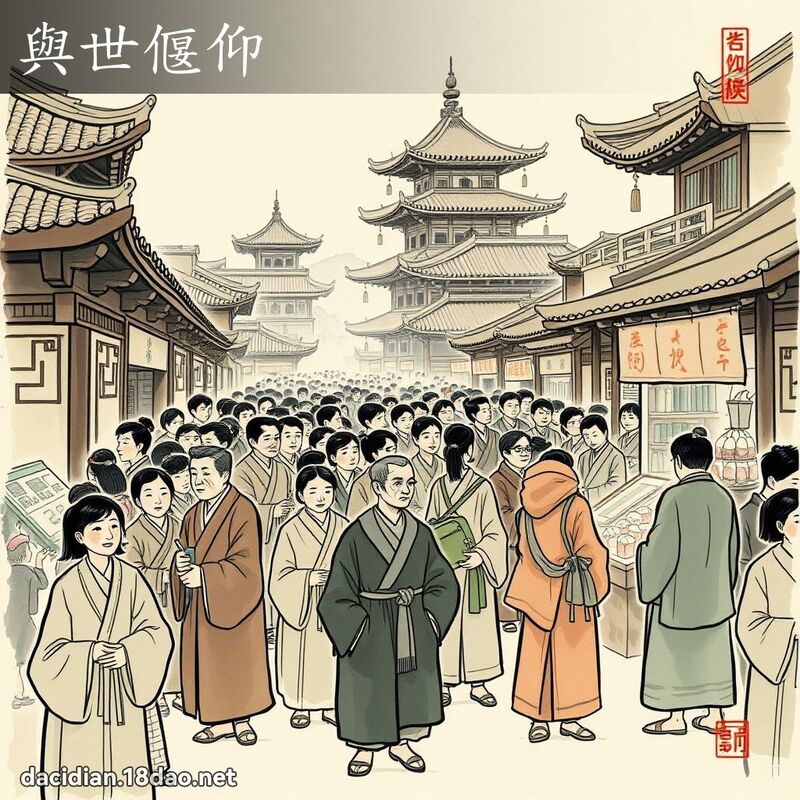 与世偃仰 配图