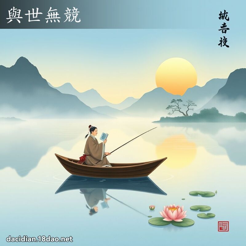 与世无竞 配图