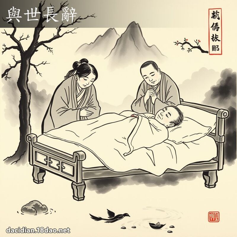 与世长辞 配图