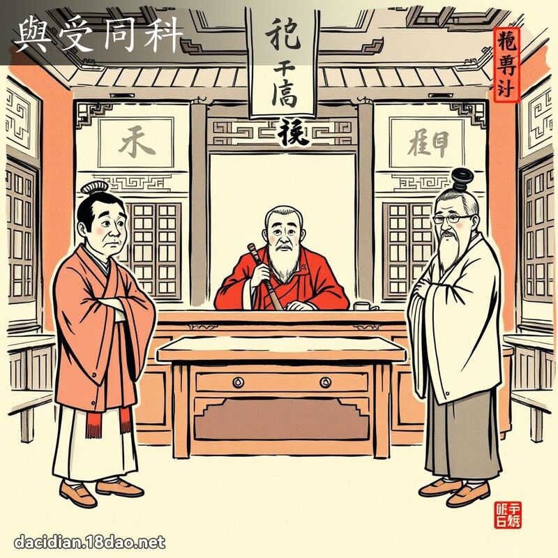与受同科 配图