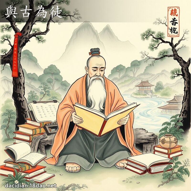 与古为徒 配图