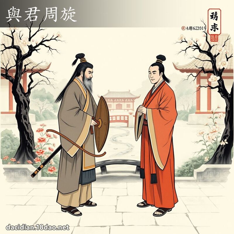 与君周旋 配图