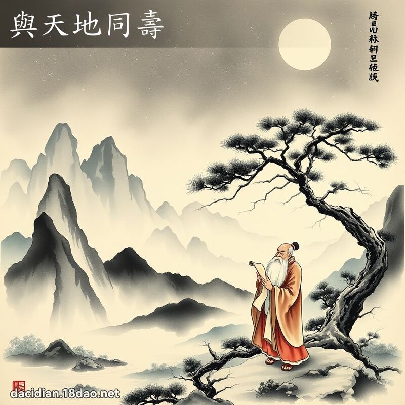 与天地同寿 配图