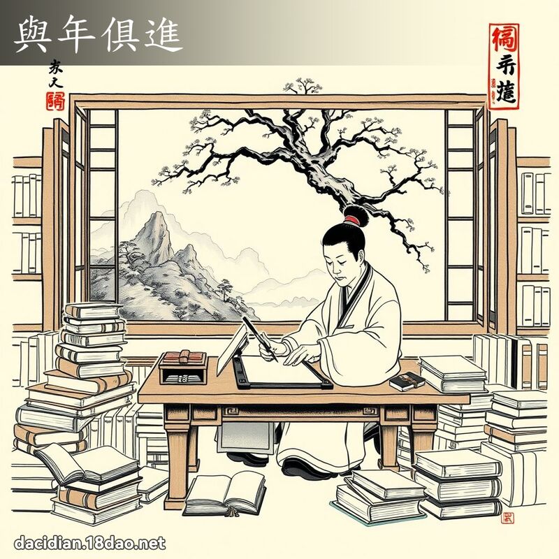 与年俱进 配图