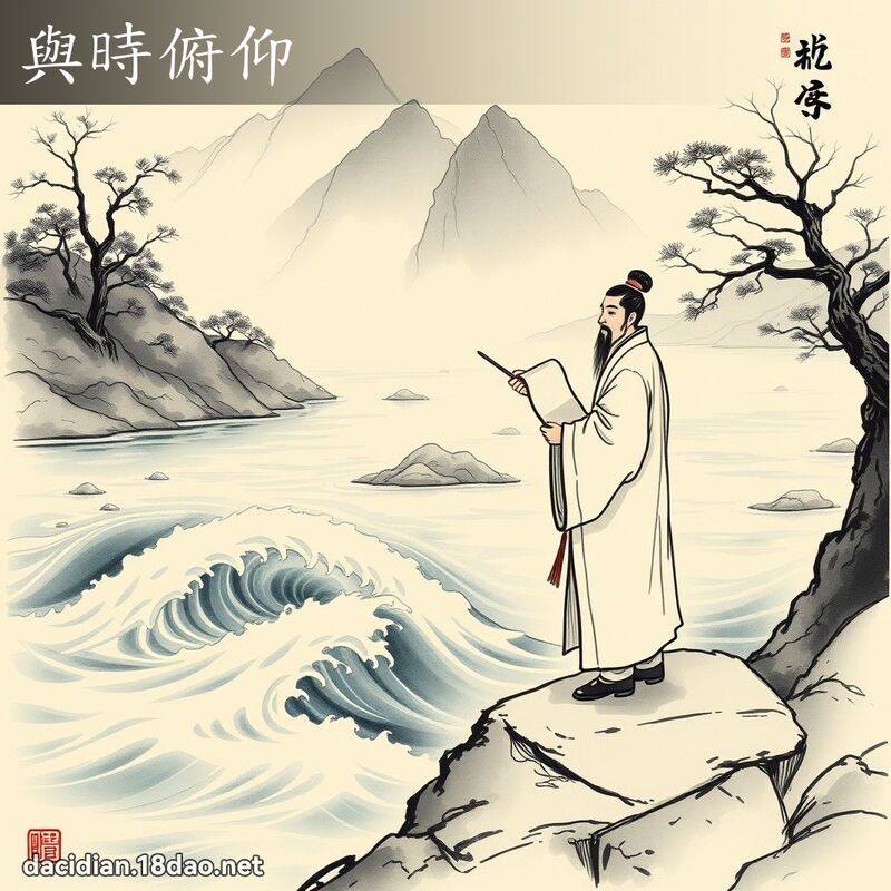 与时俯仰 配图